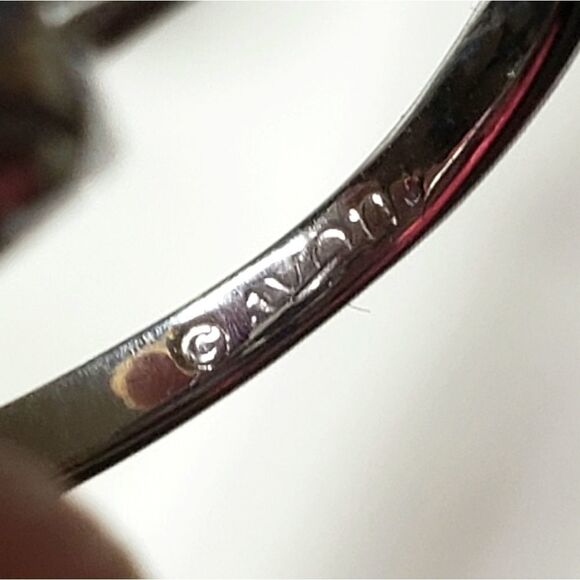 Avon | Vintage Silver Aquamarine Ring - Picture 3 of 3